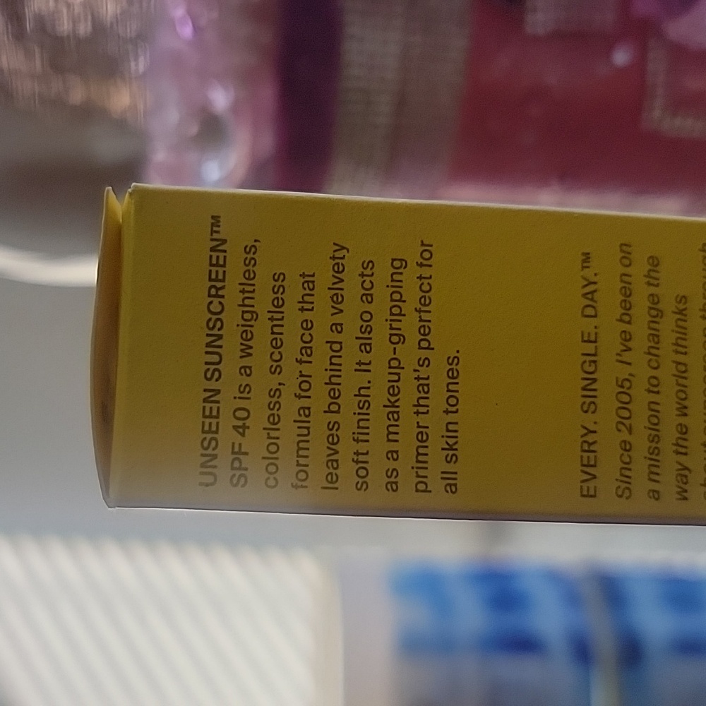 Supergoop! Unseen Sunscreen SPF 40 PA+++. 1.7 Oz. Brand New. - Picture 4 of 9